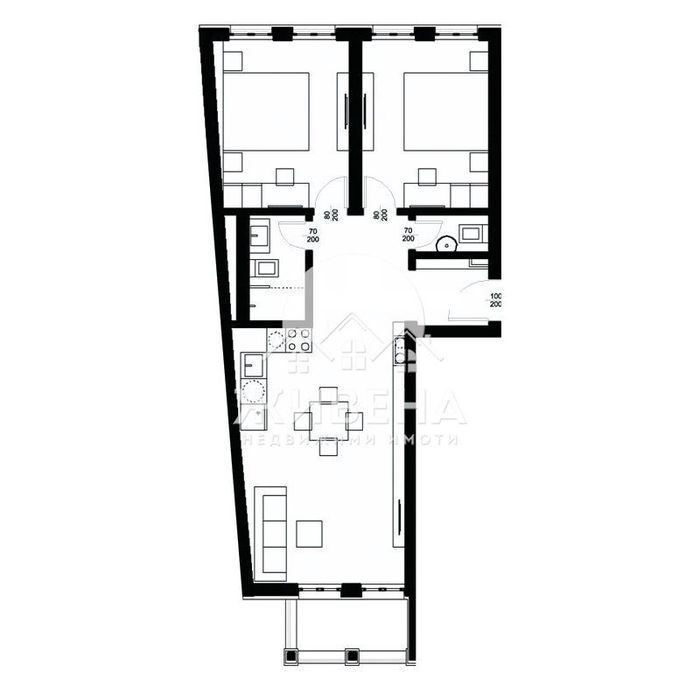 Продава 3-стаен апартамент, кв. Бриз, до Обръщача