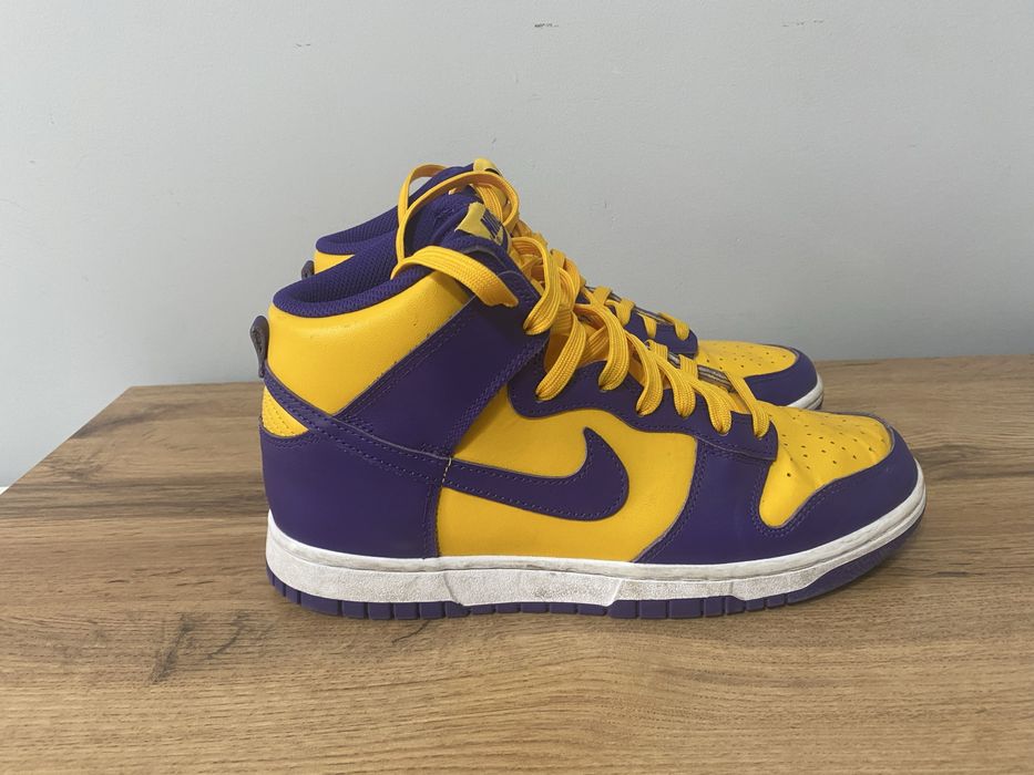 nike dunk high (Lakers)