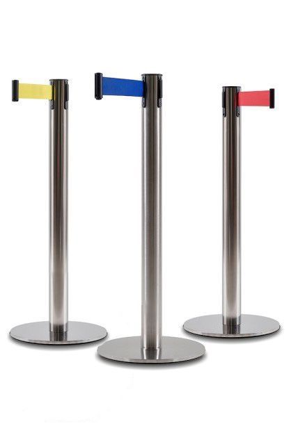 Стойки ленточные ограждения лента ограничители столбик барьер стопник