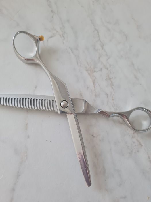 Foarfeca filat profesionala Deying, inox, NOUA (frizerie / coafura