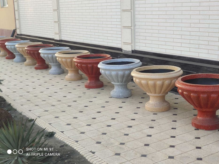 Beton Gultuvaklar.  Hunarmandlik mahsulotlari.