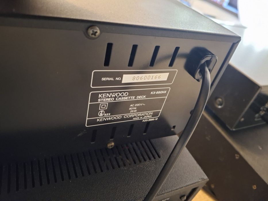 Casetofon Deck Kenwood KX-880HX Amorphous Head