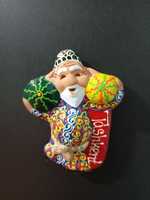 Бабайчики магнитики для холодильника