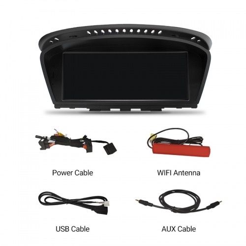 ANDREAM Ecran cu CarPlay și Android Auto BMW E60 E61 E63 E90 E91 E93