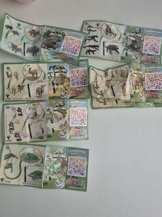 Игрушки kinder natoons