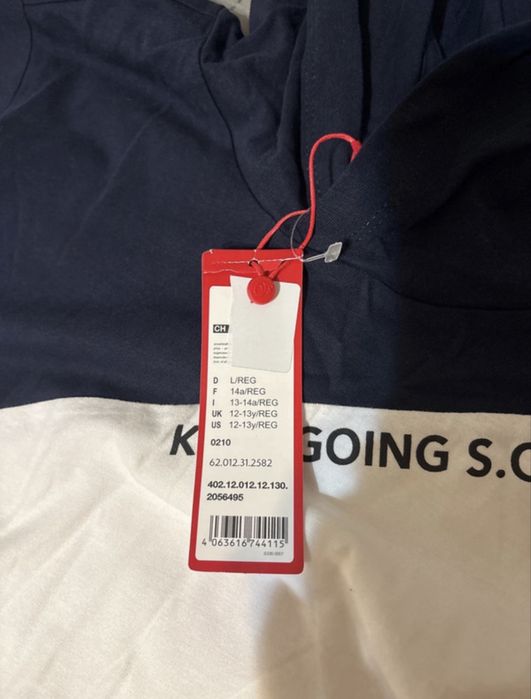 Tricou cu maneca lunga si gluga S.Oliver
