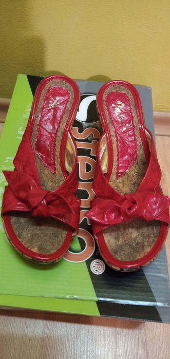 Дамски чехли-медицински, ЕКО кожа , гуменки и скандали