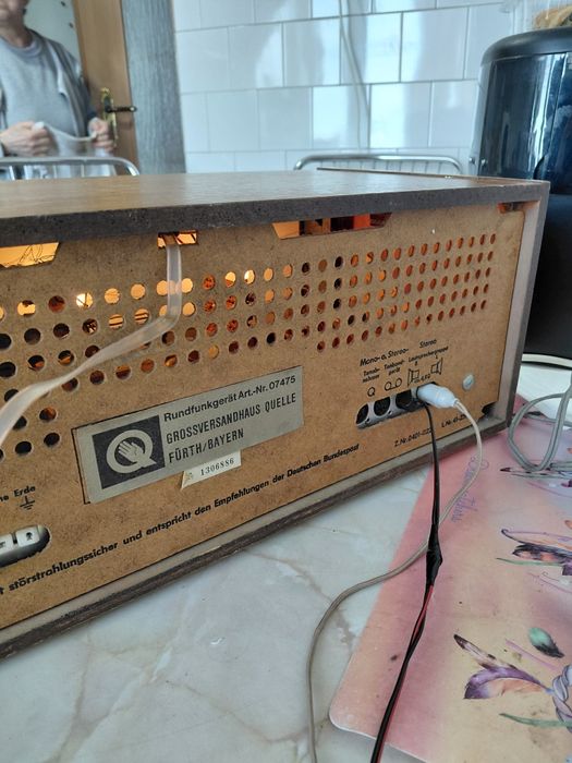 Radio cu lampi Senator stereo