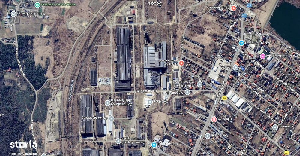 Teren pentru 2 HALE INDUSTRIALE 3.000 mp – Zona FORTUS, IAȘI 360.000 E