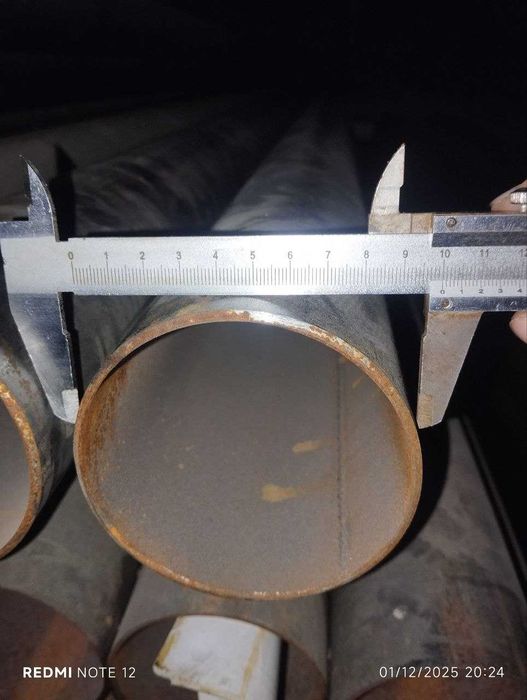 Стальная труба шовный / ВГП ЭС - 16х1,4 - 1020х12 мм / Truba