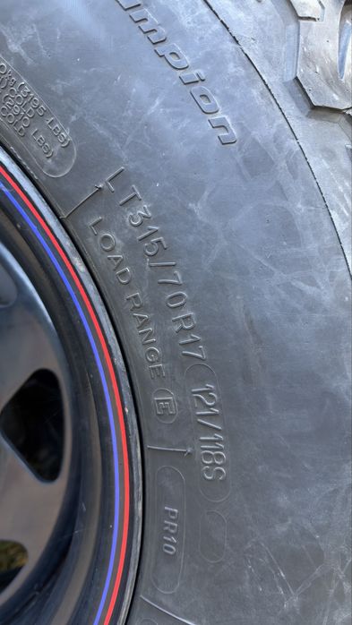 Гудрич 315/70/17