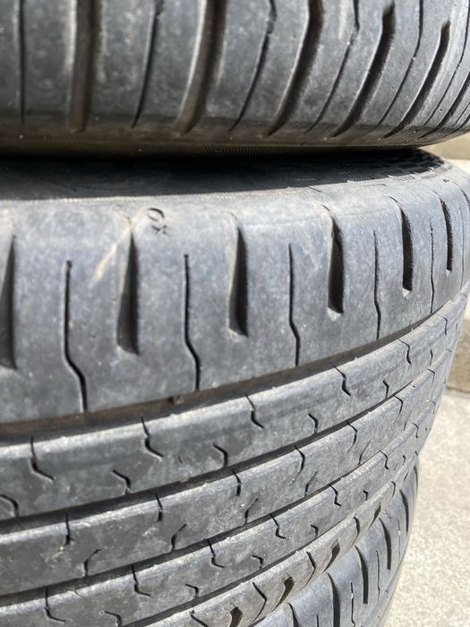 Jante structurate 5x114.3 si anvelope 195/55 R16 senzori TPMS