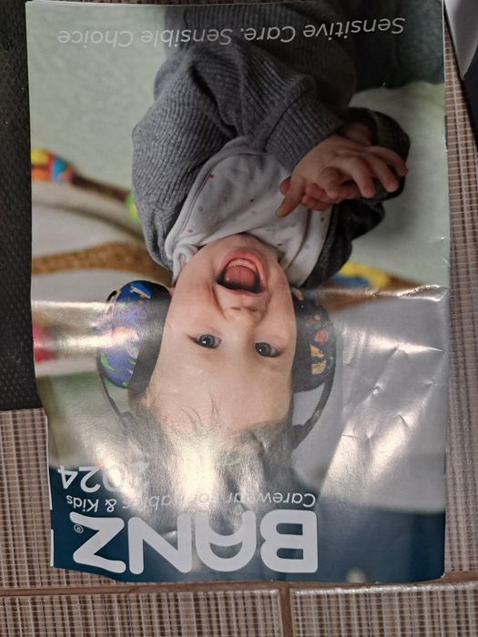 Casti antifonice pentru bebelusi si copii, Banz, Bubzee, 3-36 luni,