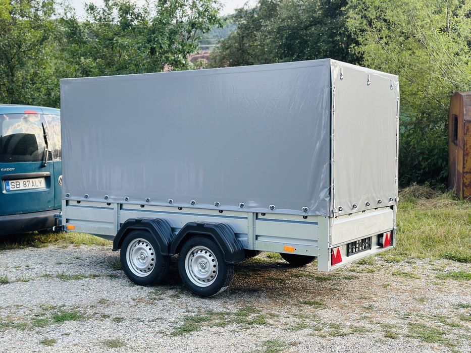Remorca 2 axe, 750 kg ,NOUA,categoria B ,3 m lungime