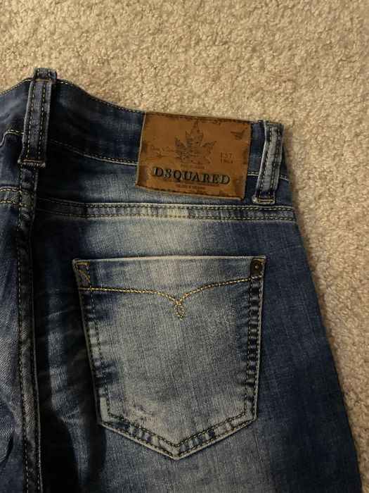 дънки панталони dsquared 2 phard h&m