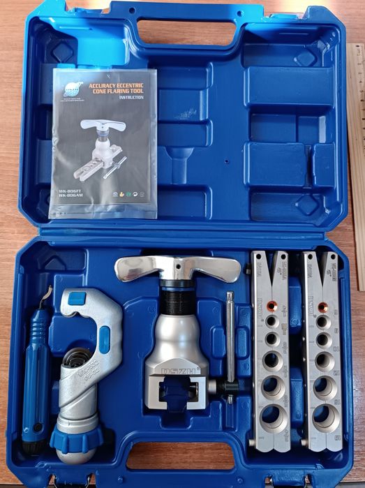 Развальцовочный набор, развальцовка