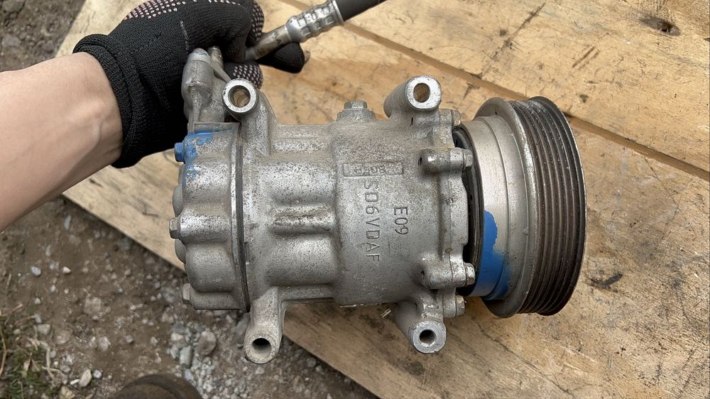 Компрессор кондиционера Лада Ларгус кондёр Lada largus