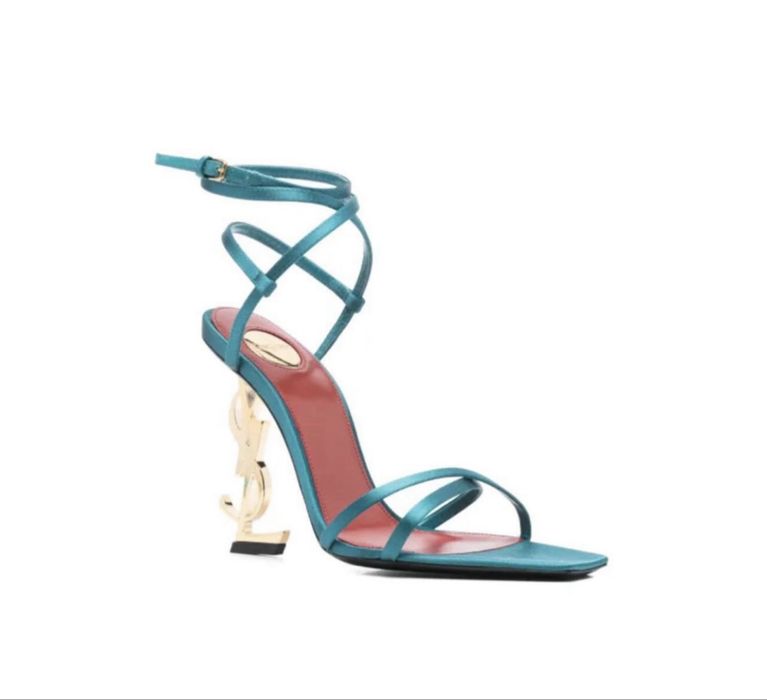 Yves Saint Laurent сандали на ток