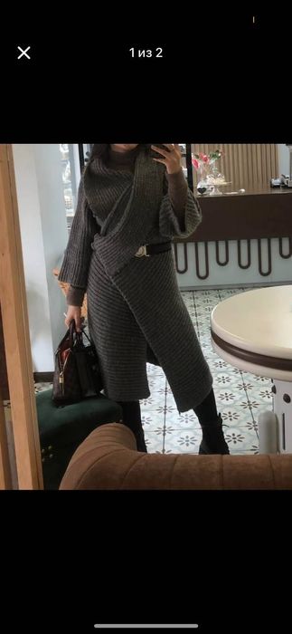 вълнен кардиган, палто