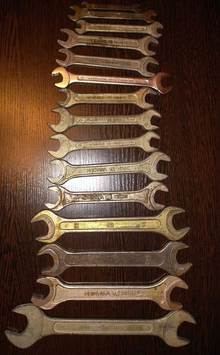 Ключи  рожковые пилы инструмент ручной