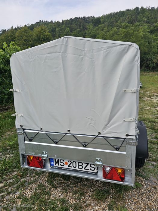 Remorca 750kg cu Prelata Inmatriculat