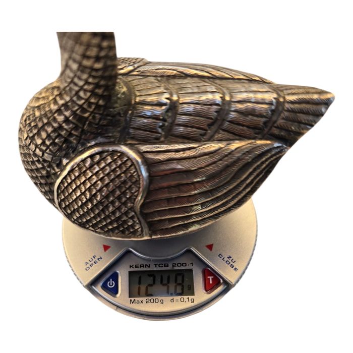 Cutie artizanala din argint