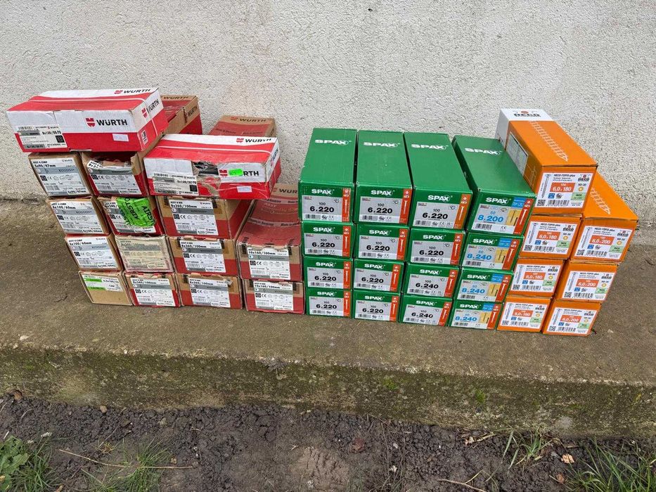 Suruburi Wurth Spax Heco pentru lemn