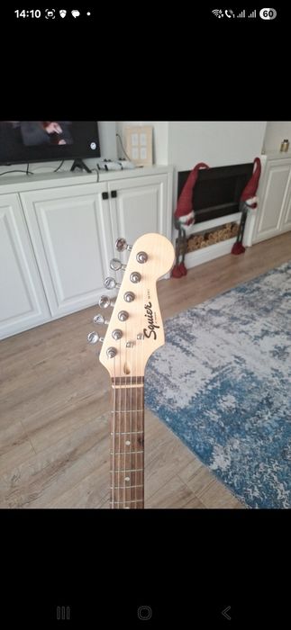 Fender Squier Mini Stratocaster V2 IL Black Chitară Electrica