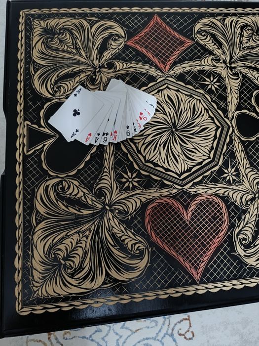 Игровой столик нарды шахматы