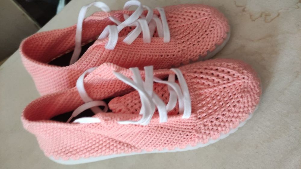 Ручная работа нитки х/б.