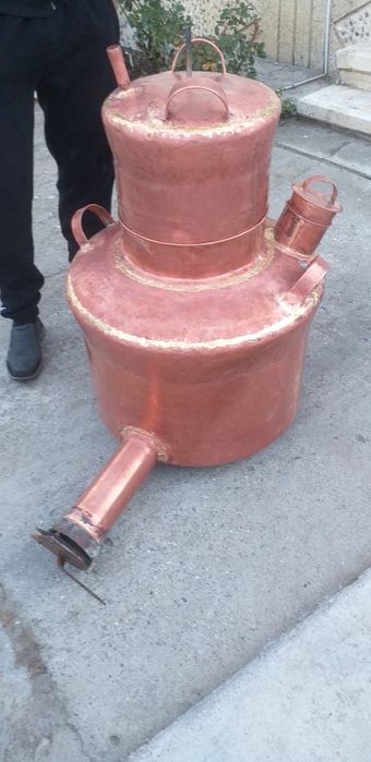 Vand cazan de țuică la 110 de Litri cu fundul de 4 mm