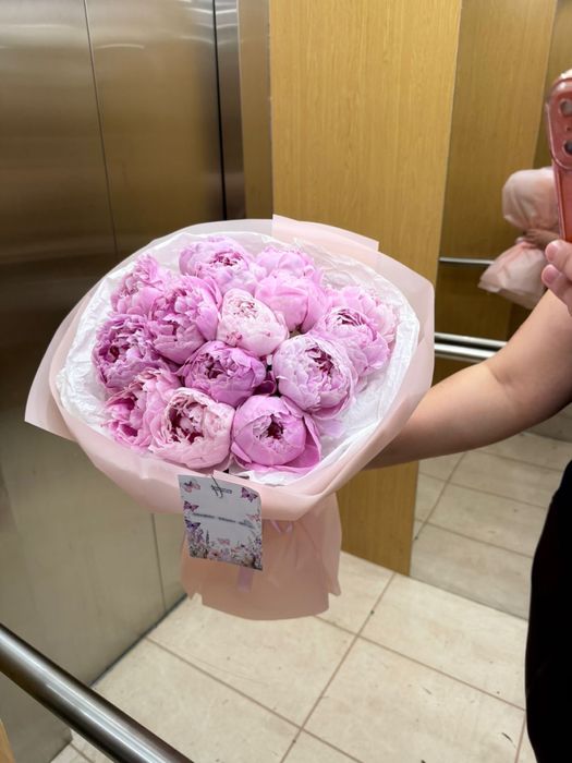 Цветы Астана Пионы