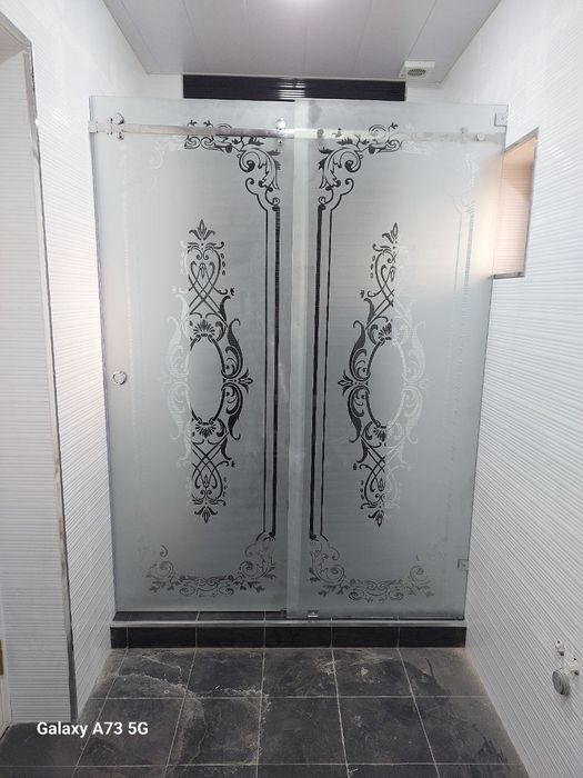 Oyna kesish ishlari rombik 10mm oyna vitrajlar