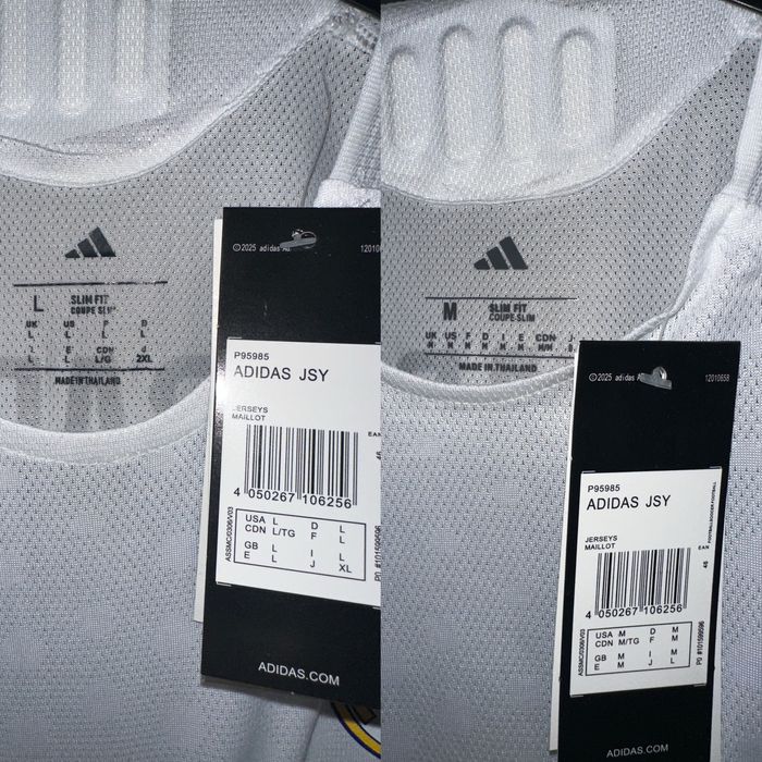 Tricou Real Madrid Home/Acasa UCL 25/26 Mbappe Vincius Jr Bellingham (S/M/L)