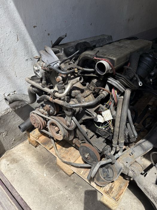 Мотор Дизель 2.5 на BMW e34 DIESEL