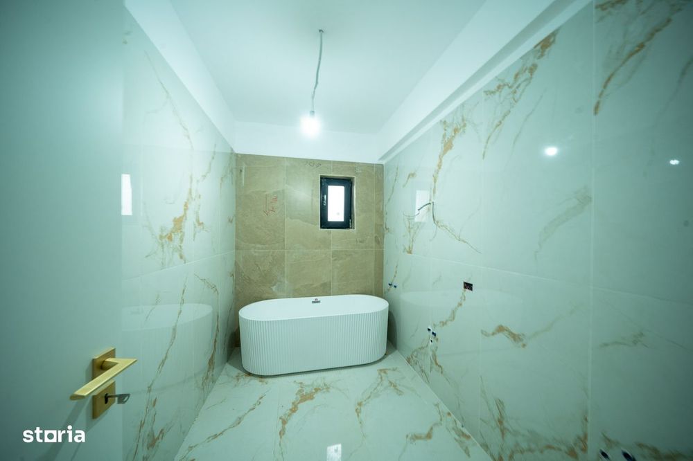 Casă nouă parter, 4 camere, 2 băi, 120 mp, teren 400 mp – Țegheș