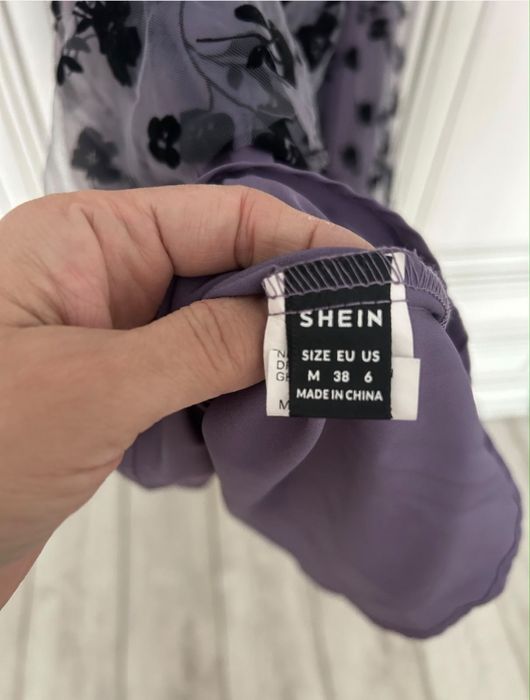 Платье Shein филетовое