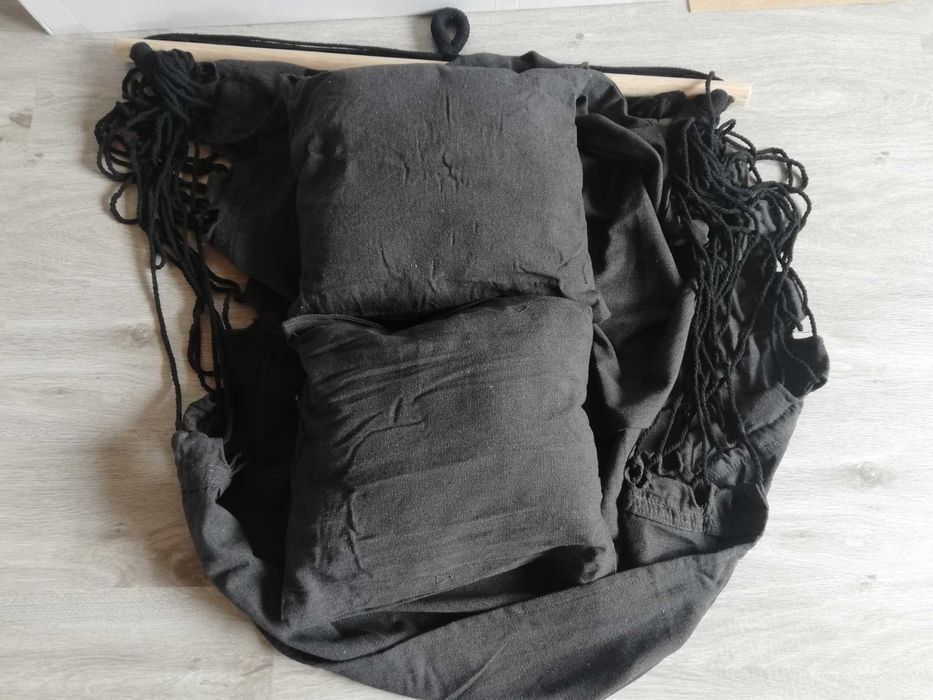 Висящ стол тип люлка хамак с 2 възглавниците