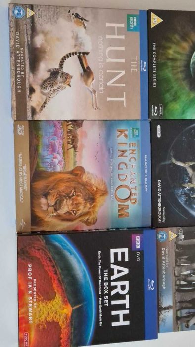 Colectie originala documentare Blu-Ray in stare perfecta
