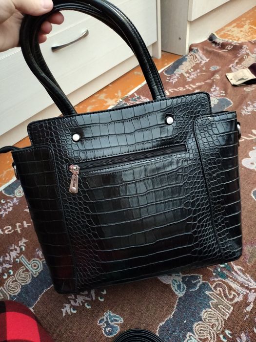 Кожный сумка новый