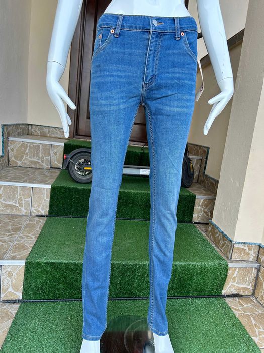 Blugi skinny, copii,  mărimea 16A marca Levis