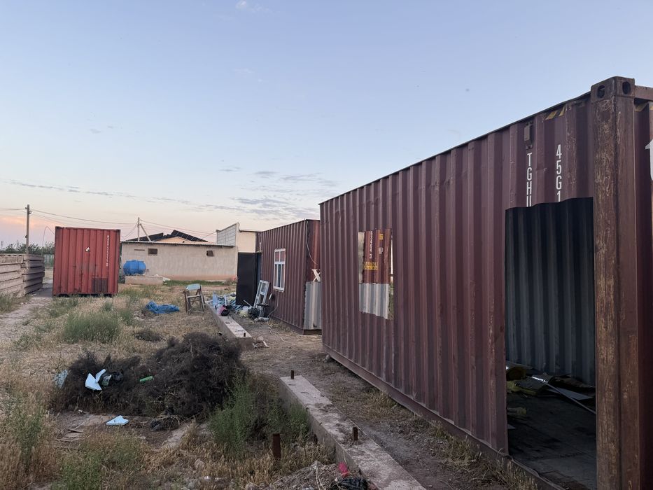 Kontinerdan domik va ofice tayyorlab sotamiz