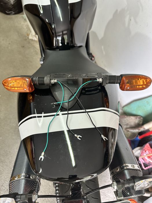 Semnalizari motocicleta,scuter cu suport