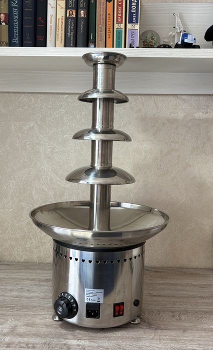 Шоколадный фонтан Chocolazi ANT-8060, 4 яруса, 60 см