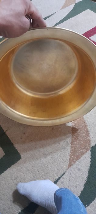 Тазик сделано в ссср латунный