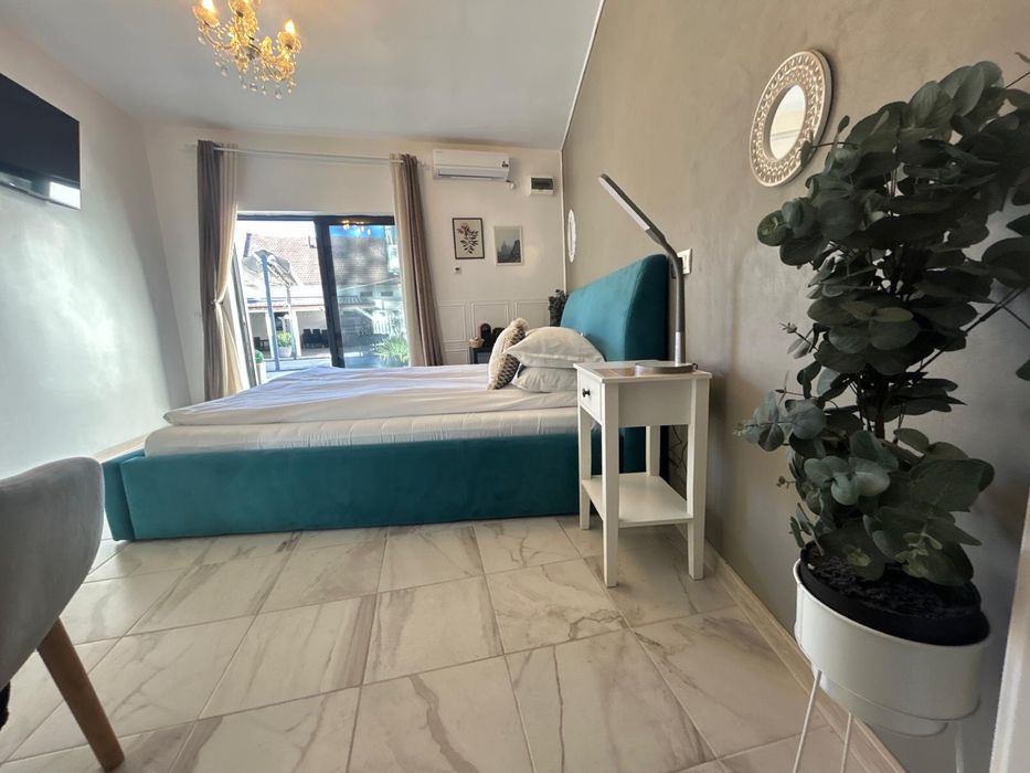 Casa si curte renovata recent