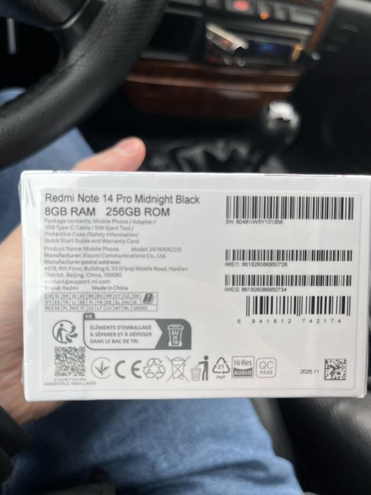Редми нот 14 про 8/256