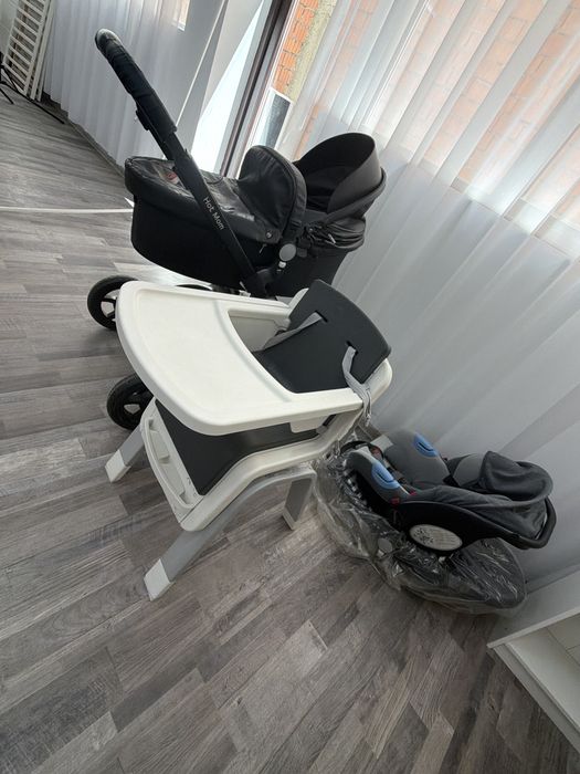 Carucior 3In1, patut si scaun de masa pentru copilasi 2000 lei negociabil