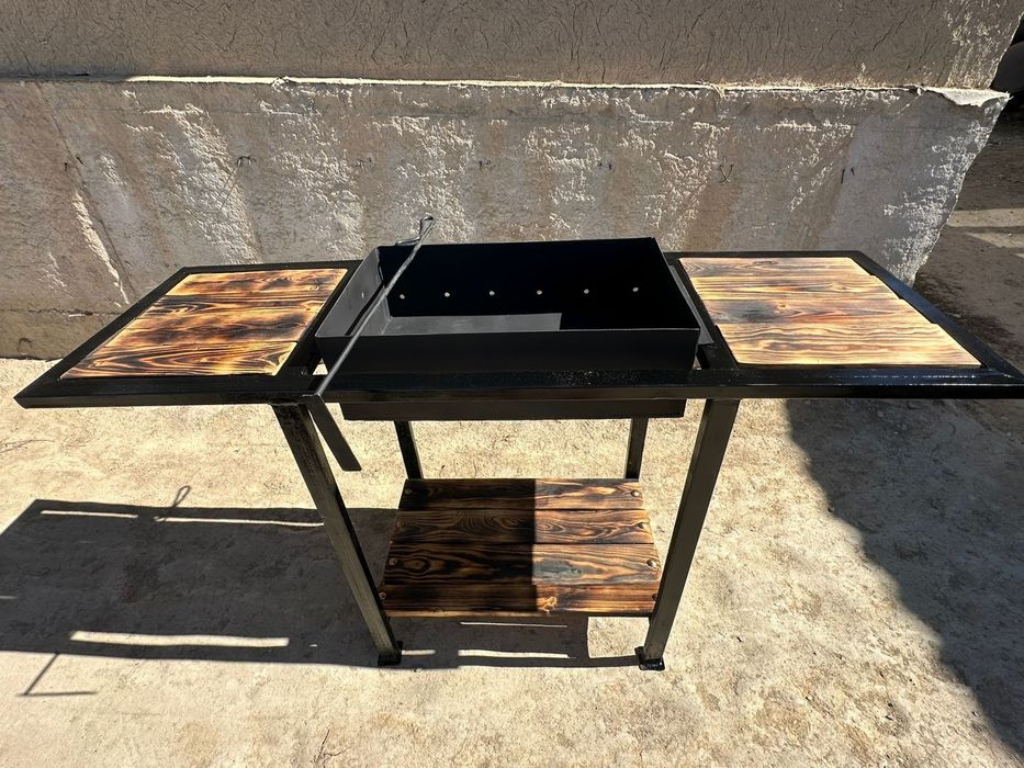 Мангал в стиле лофт