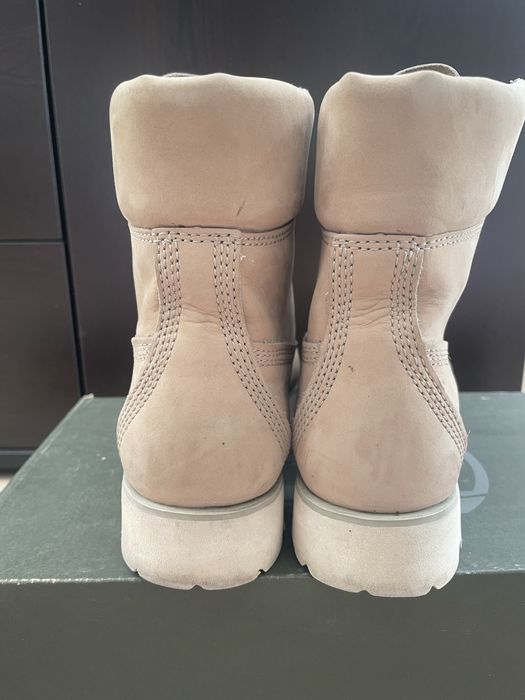 Боти Timberland 6-Inch Premium – бежови, естествена кожа